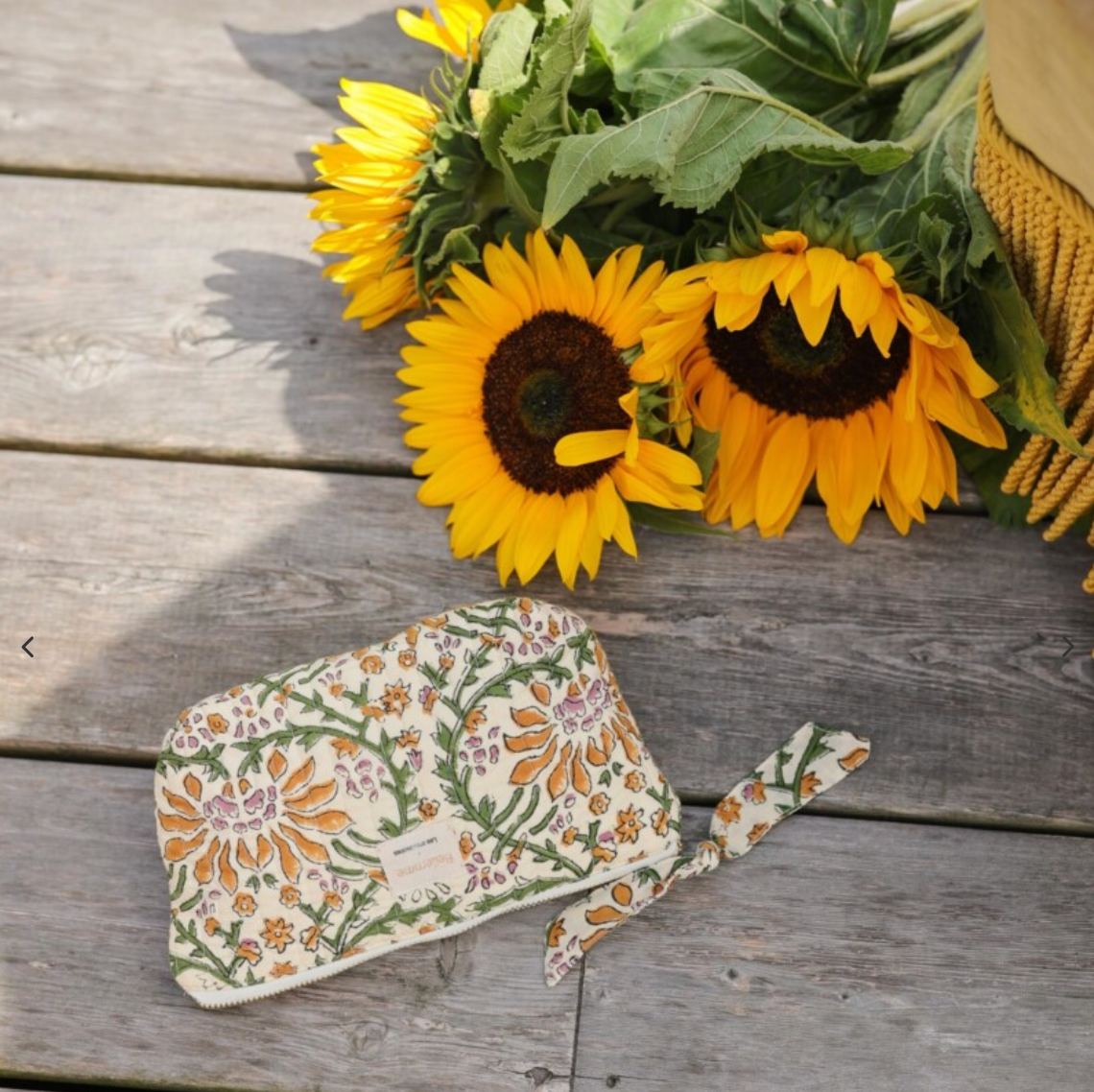 Trousse à maquillage - Caramel beurre salé