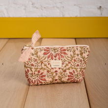 Trousse à maquillage - Palmyre rose poudré