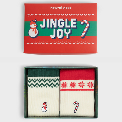 Coffret de chaussettes homme - Jingle joy Noël