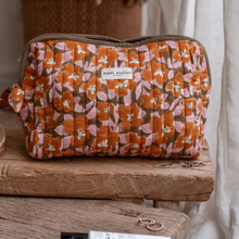 Trousse de toilette - Posy cannelle