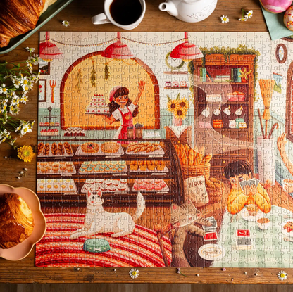Puzzle GM - Cozy café