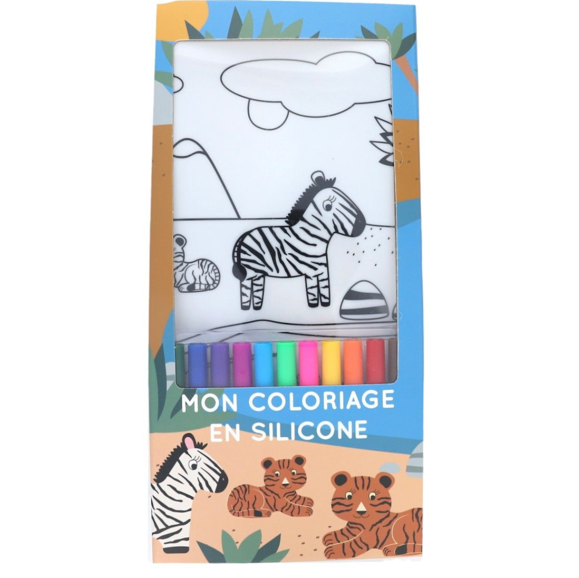 Kit de Coloriage silicone - Savane