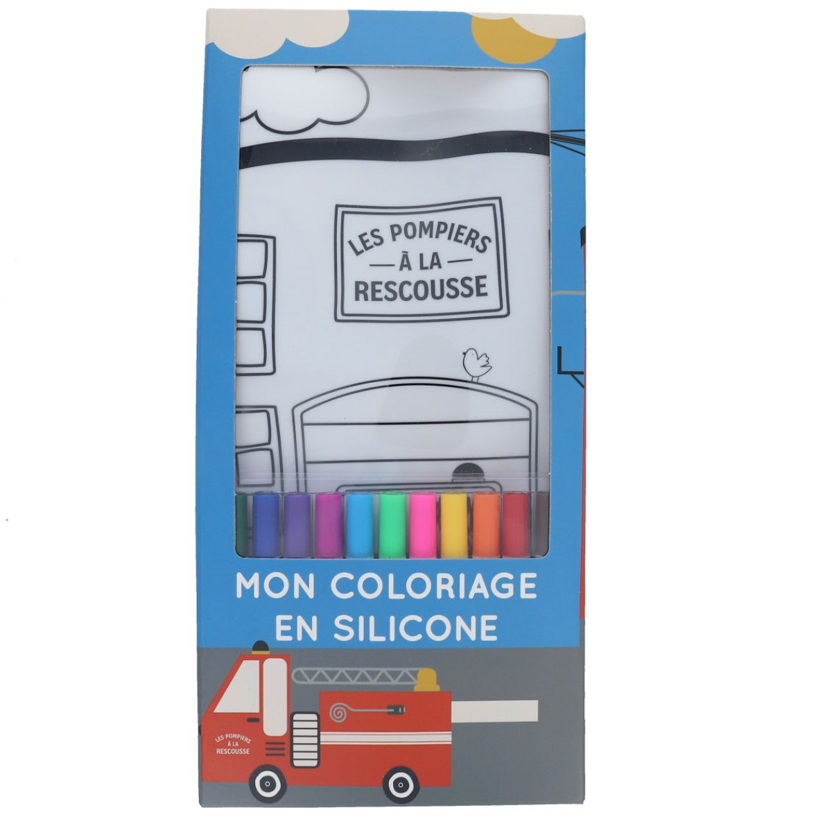 Kit de Coloriage silicone - Pompier