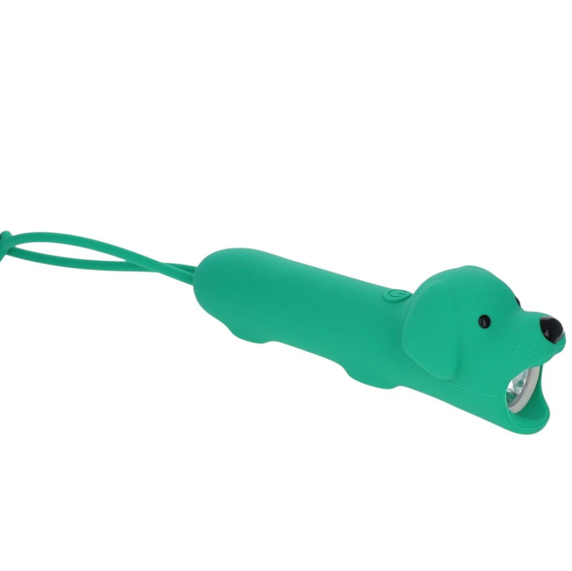 Lampe de poche - Chien vert