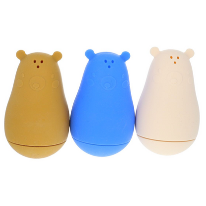 Jeu de bain en silicone - Oursons