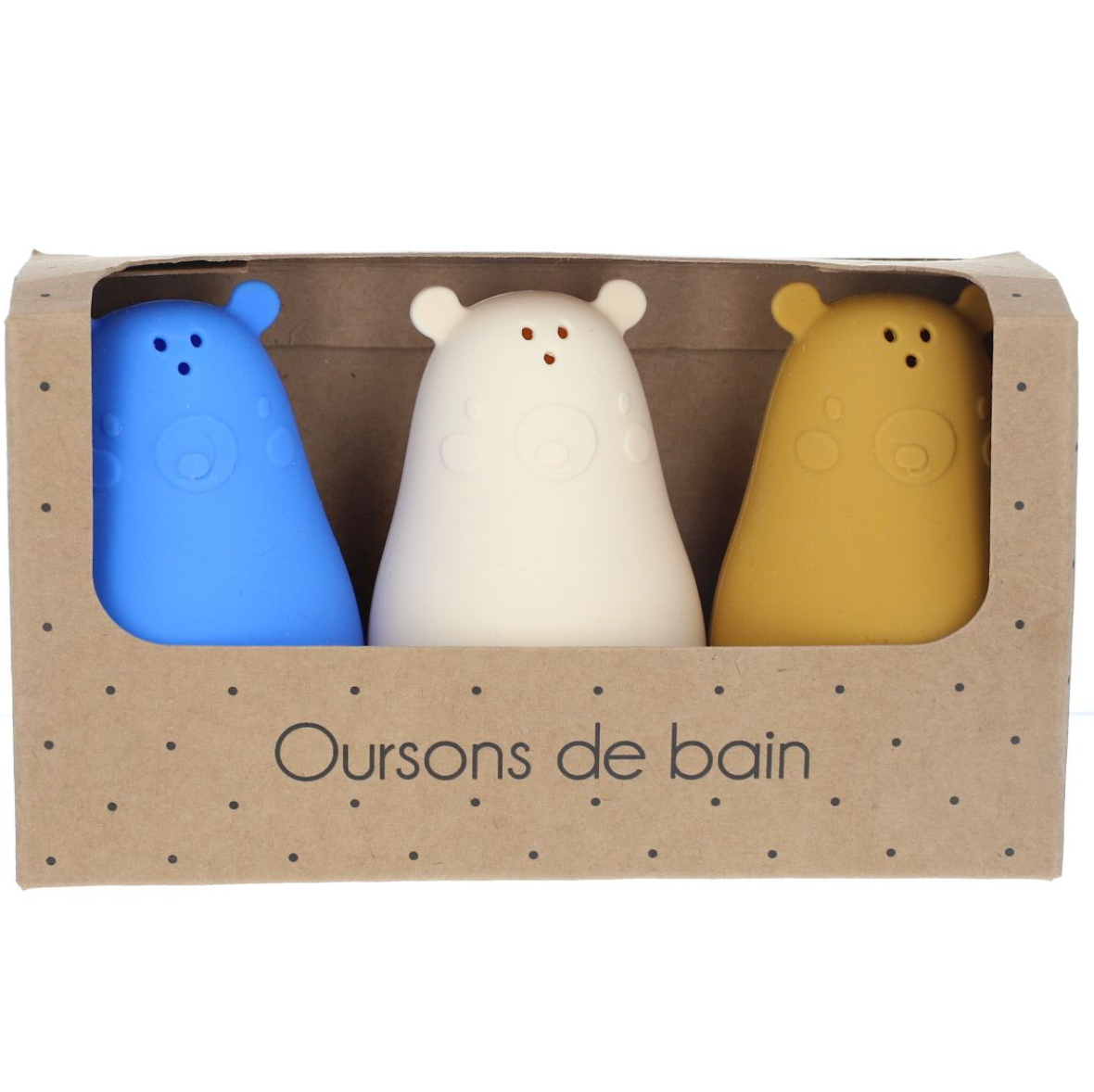 Jeu de bain en silicone - Oursons