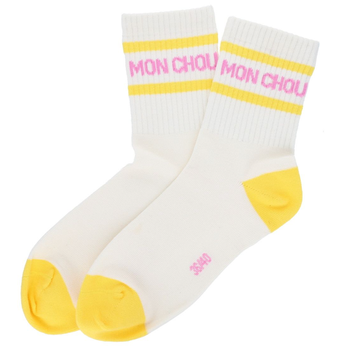 Chaussettes à message - Mon chou