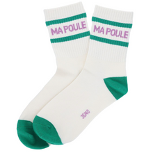 Chaussettes à message - Ma poule