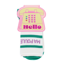 Chaussettes à message - Ma poule