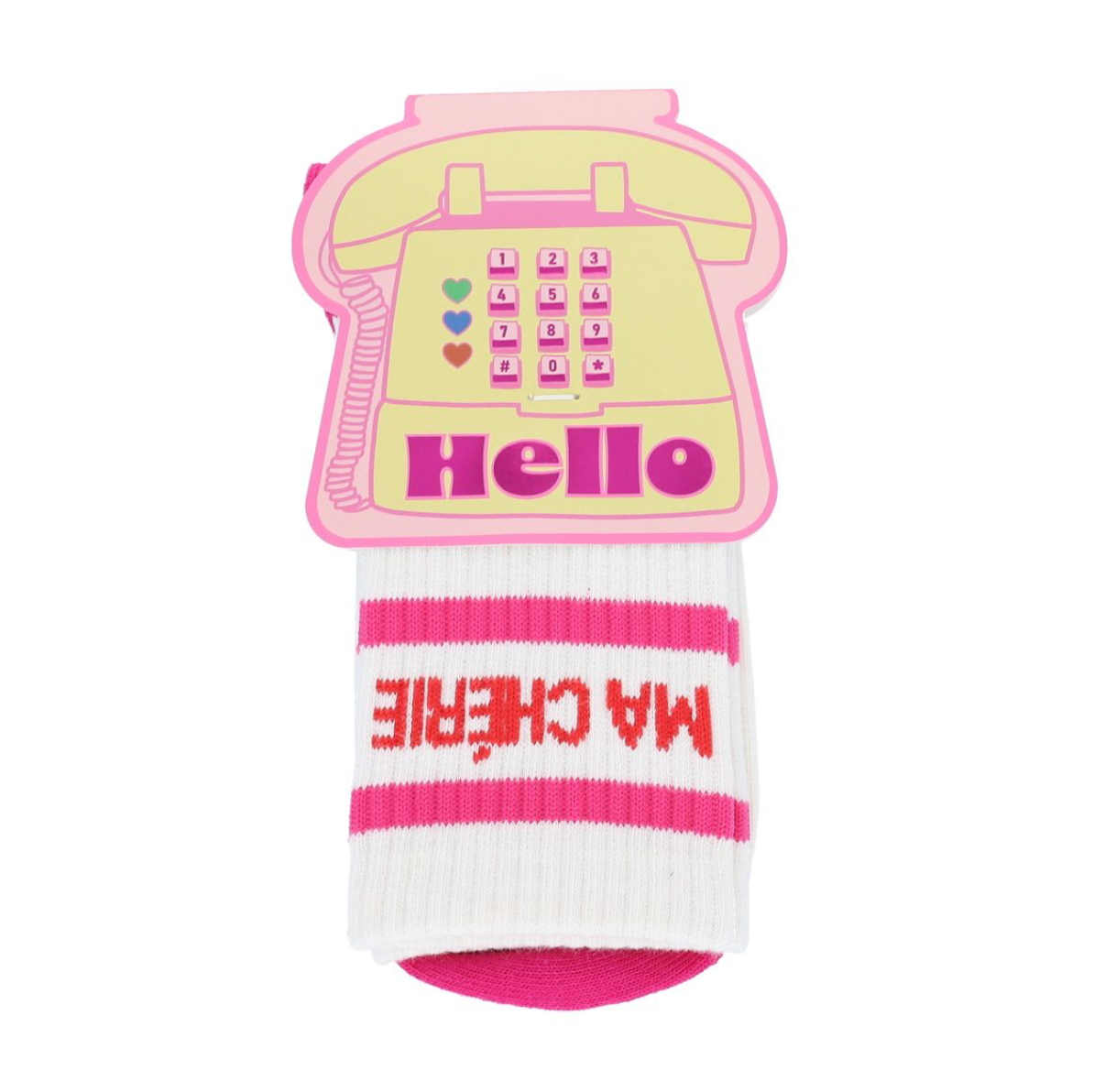 Chaussettes à message - Ma chérie