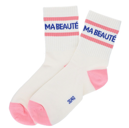 Chaussettes à message - Ma beauté