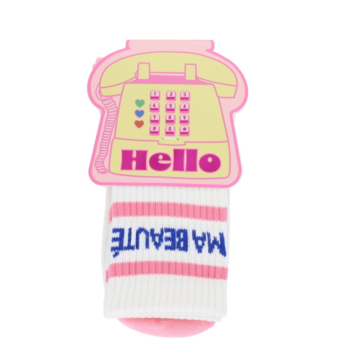 Chaussettes à message - Ma beauté