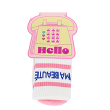 Chaussettes à message - Ma beauté