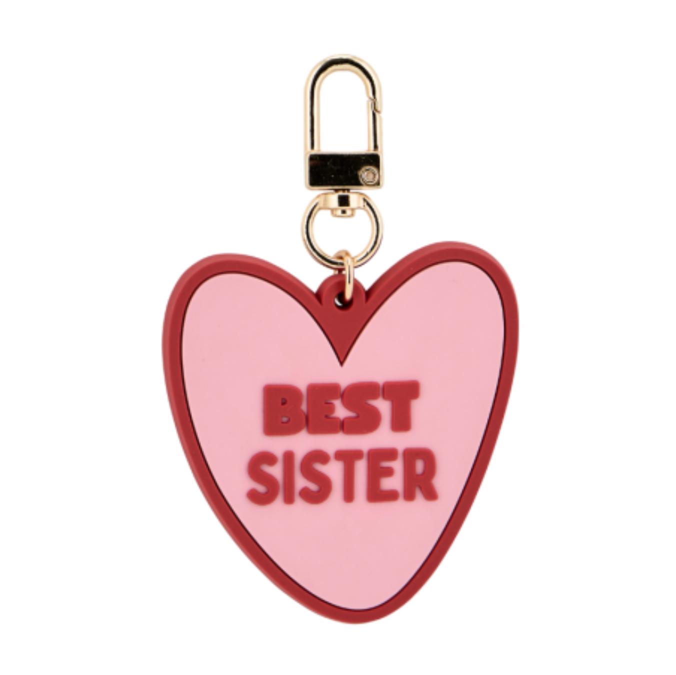 Porte-clés rose - Best Sister