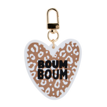 Porte-clés léopard blanc - Boum Boum