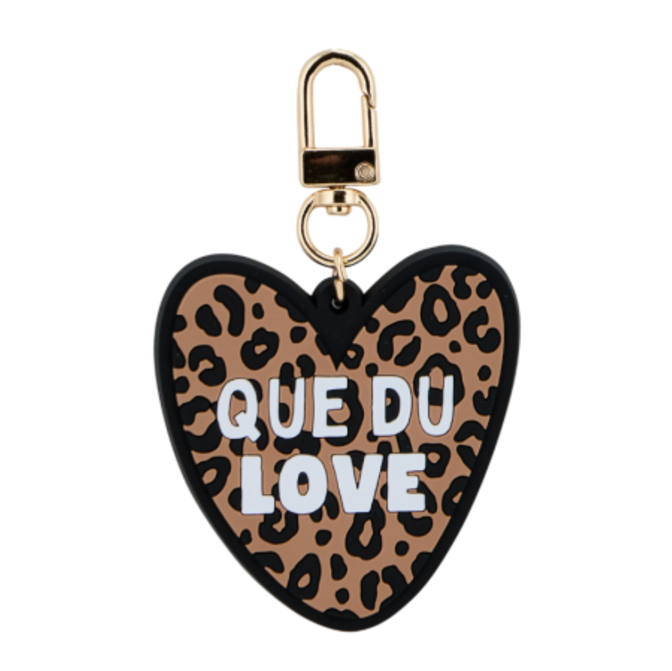 Porte-clés léopard noir - Que du love