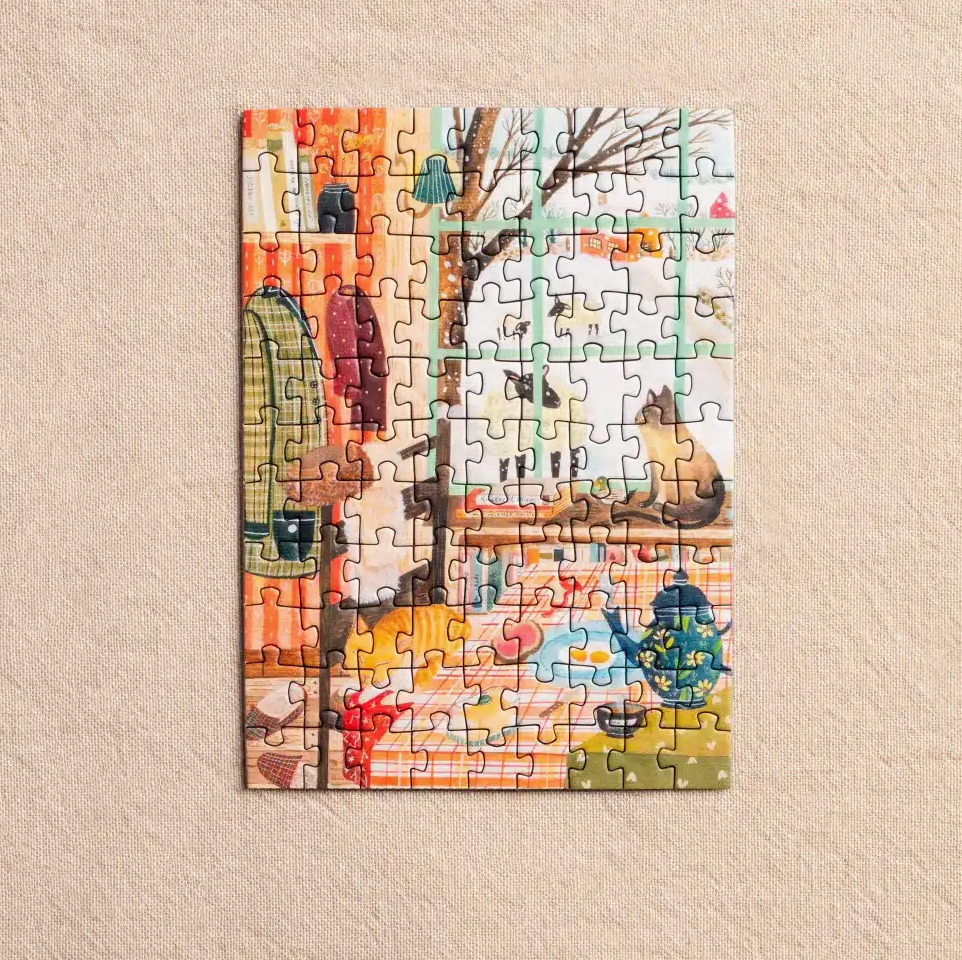 Mini puzzle La pauz - Hiver Douillet
