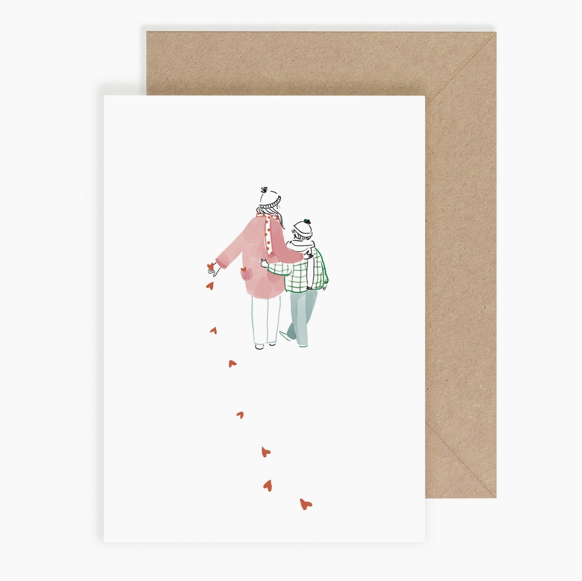 Carte - Simple chemin de coeurs