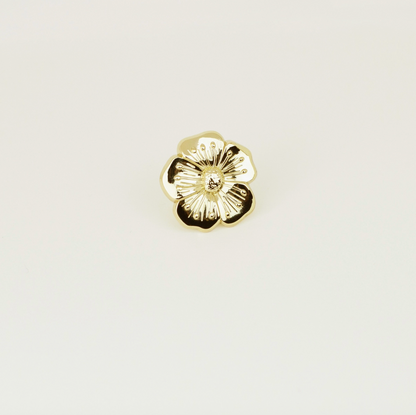 Pin's - Bouton d'or