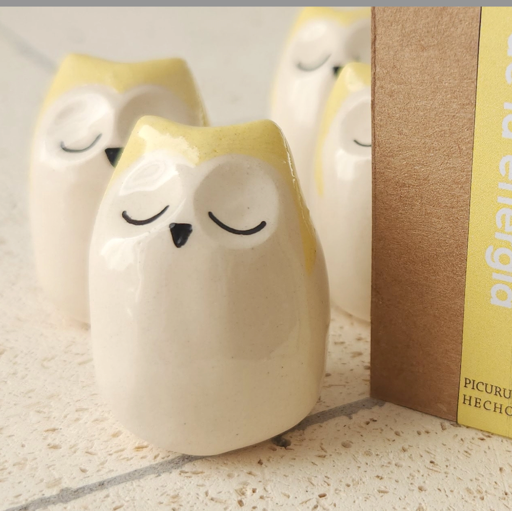 Porte-bonheur - Totem - Chouette