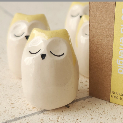 Porte-bonheur - Totem - Chouette