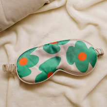 Masque pour les yeux - Fleur vert