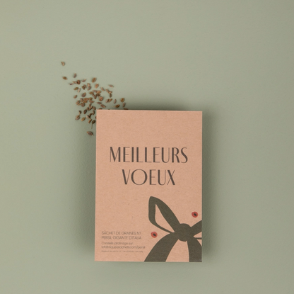 Sachet de graines - Meilleurs voeux Noeud Persil