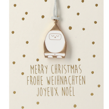 Père Noël à suspendre - Merry Christmas