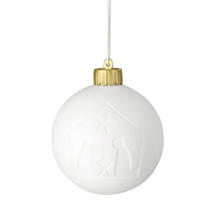 Boule de Noël - Crèche