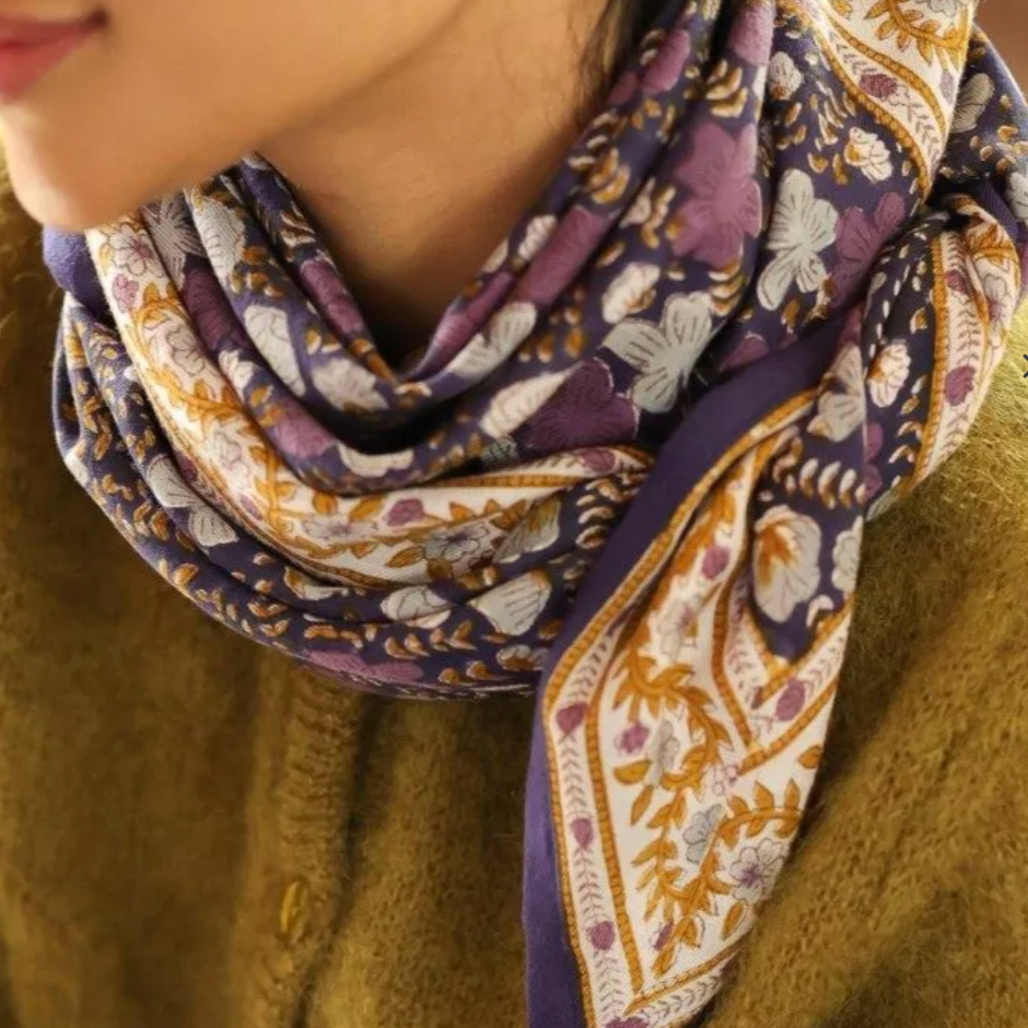 Foulard - Ellis Cassis
