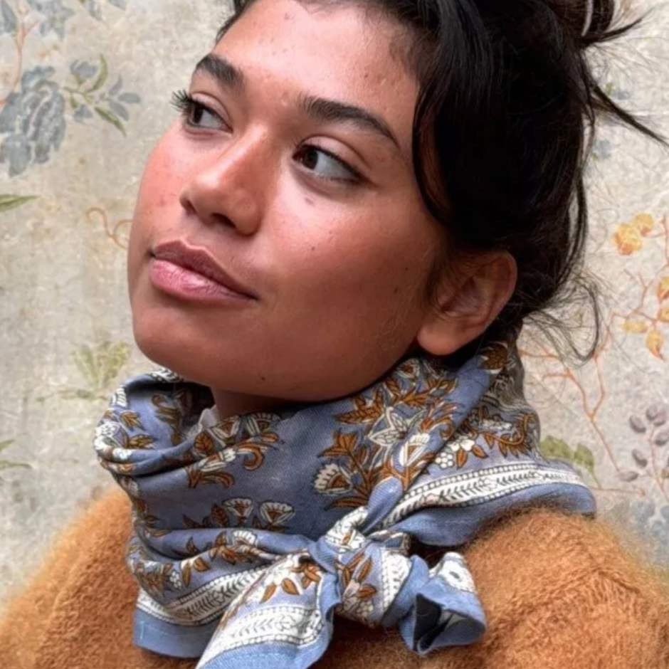 Foulard - Jasmine Bleu Orage