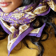 Foulard - Manon Purple