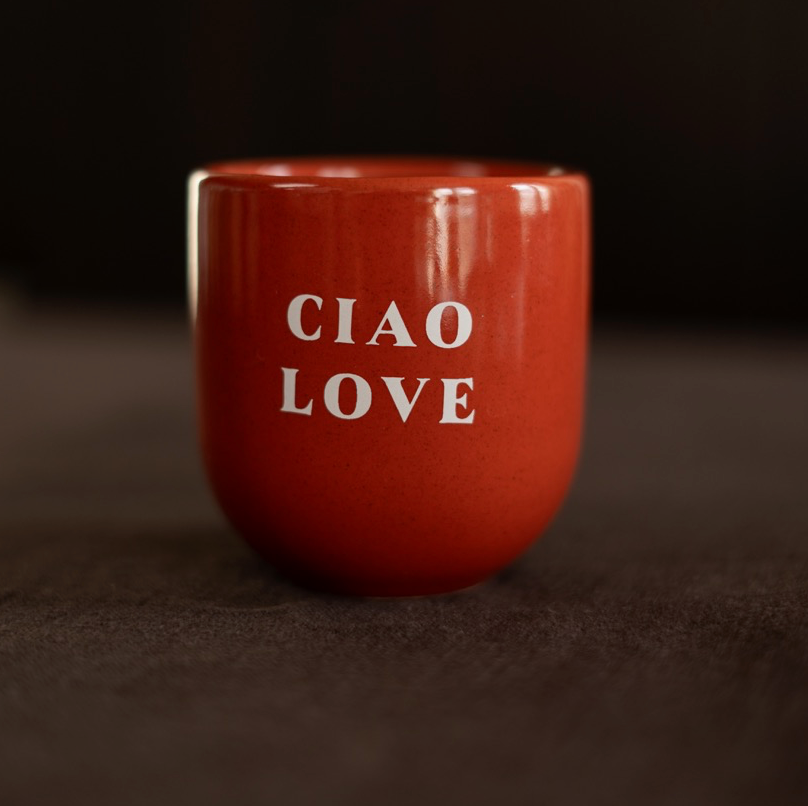 Mug rouge - Ciao love