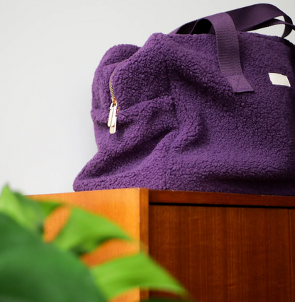 Sac weekend - Sherpa violet