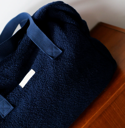 Sac weekend - Sherpa bleu