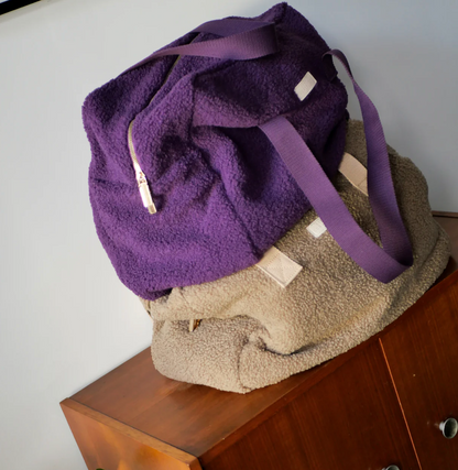 Sac weekend - Sherpa taupe
