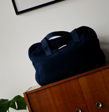 Sac weekend - Sherpa bleu