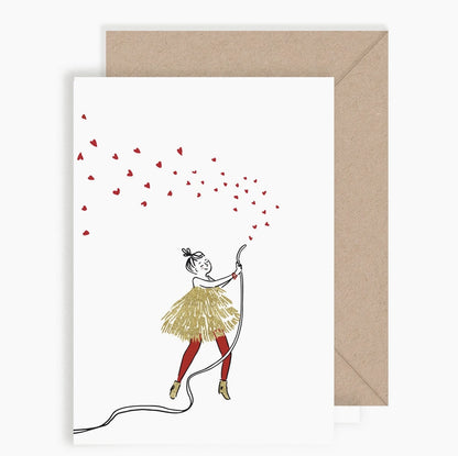 Carte - Explosion de coeurs