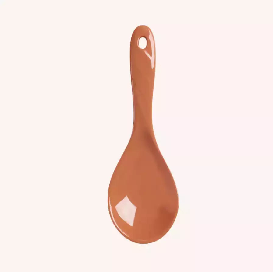 Cuillère à salade - Rouge brûlé
