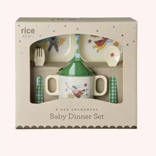 Set de vaisselle bébé en mélamine - Héros vert