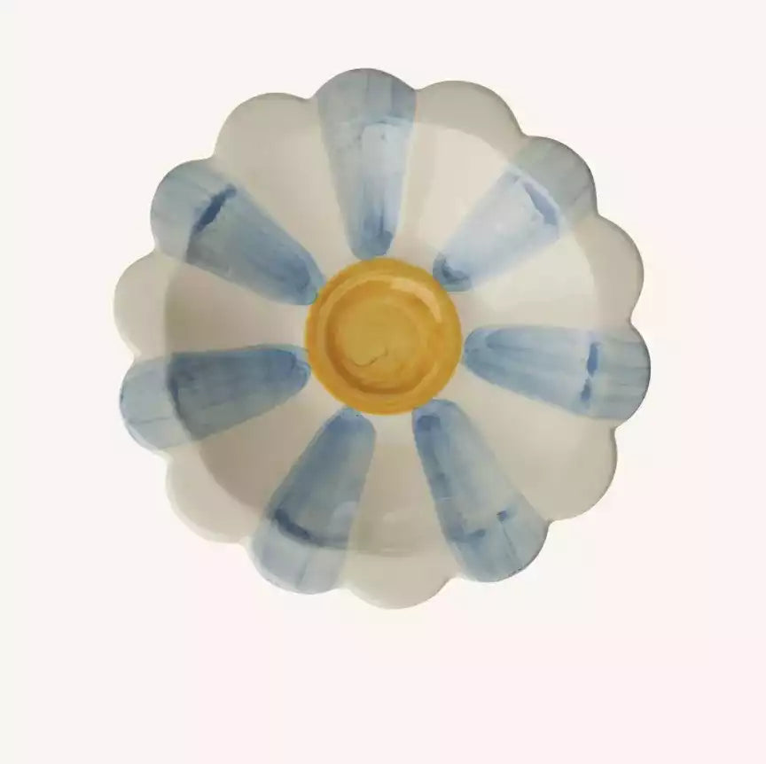 Coupelle fleur - Bleue
