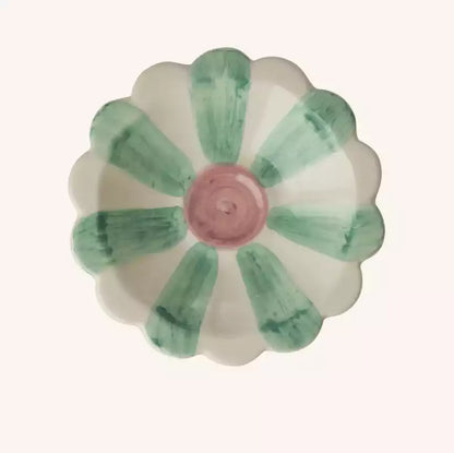 Coupelle fleur - Verte