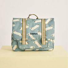 Cartable enfant - Teckels Bleu Givré