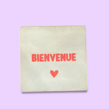 Carreau à accrocher bienvenue vert sauge studio meuk