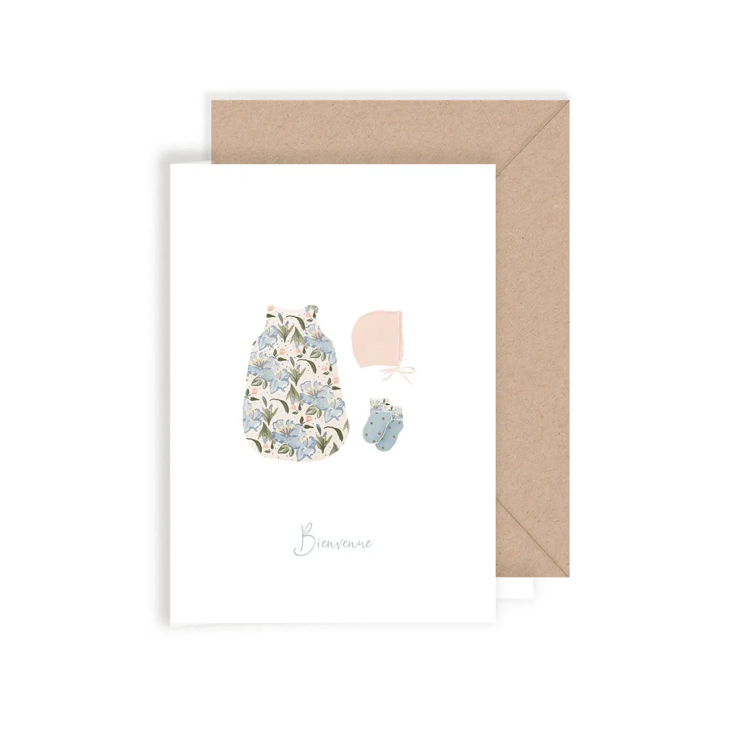 Carte bienvenue fille