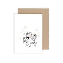Carte bronzette des copines
