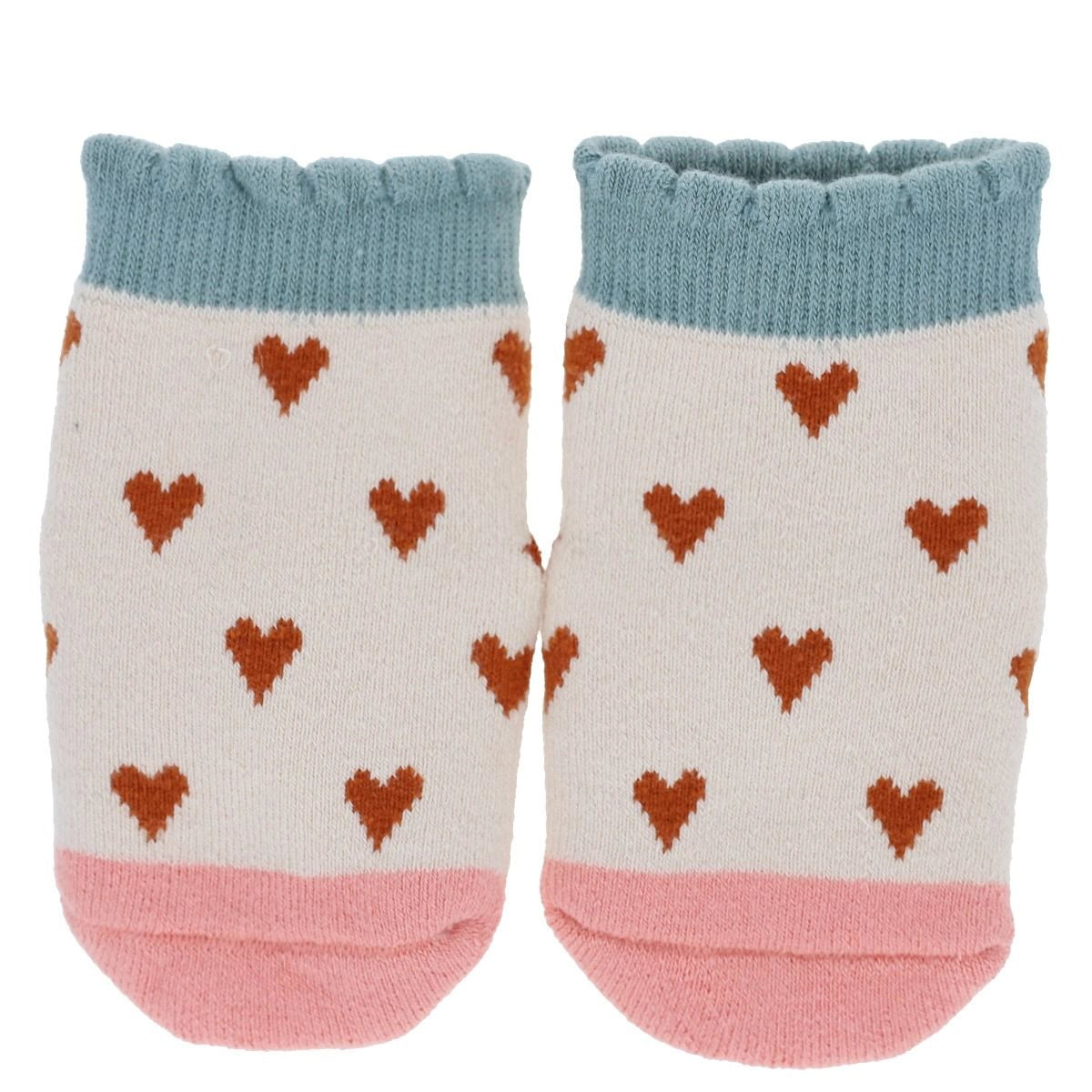 Chaussettes bébé 0 à 6 mois - Coeurs