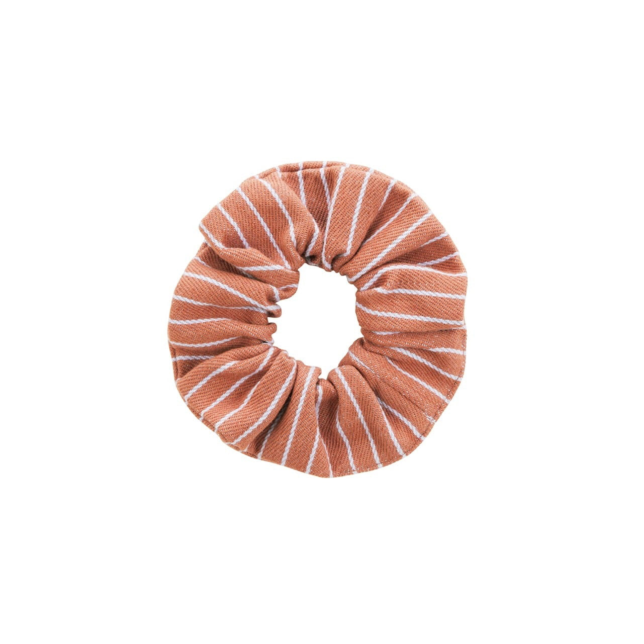 Chouchou XL rayures lilas Gabrielle