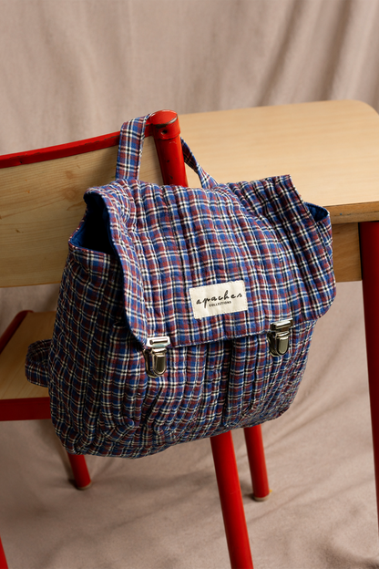 Sac à dos Suji - Khadi Saphir