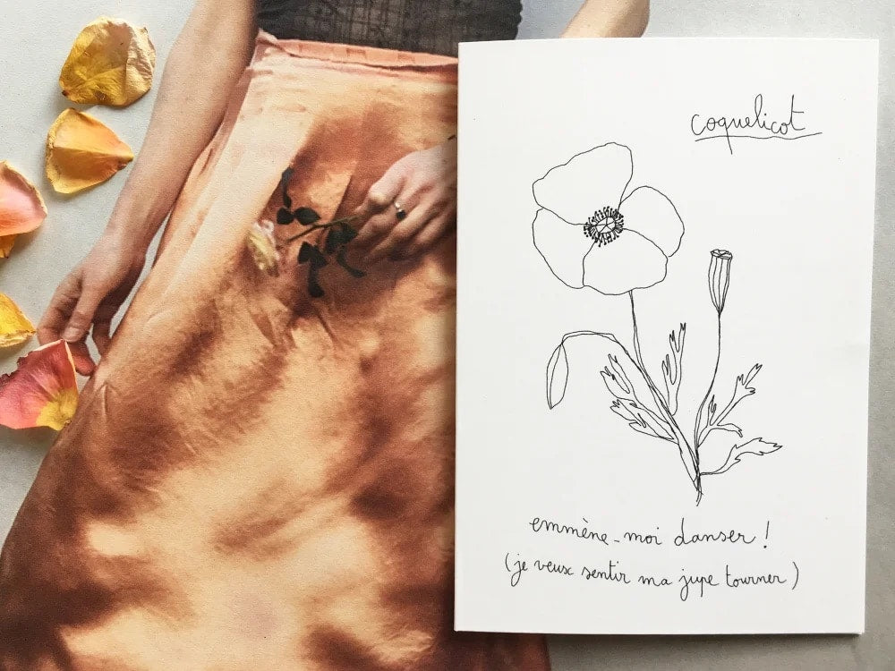 Carte - Coquelicot